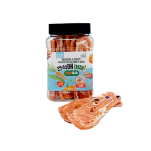 간식애야채 소프트 스테이크 통(200g)-연어,황태,장어,소고기